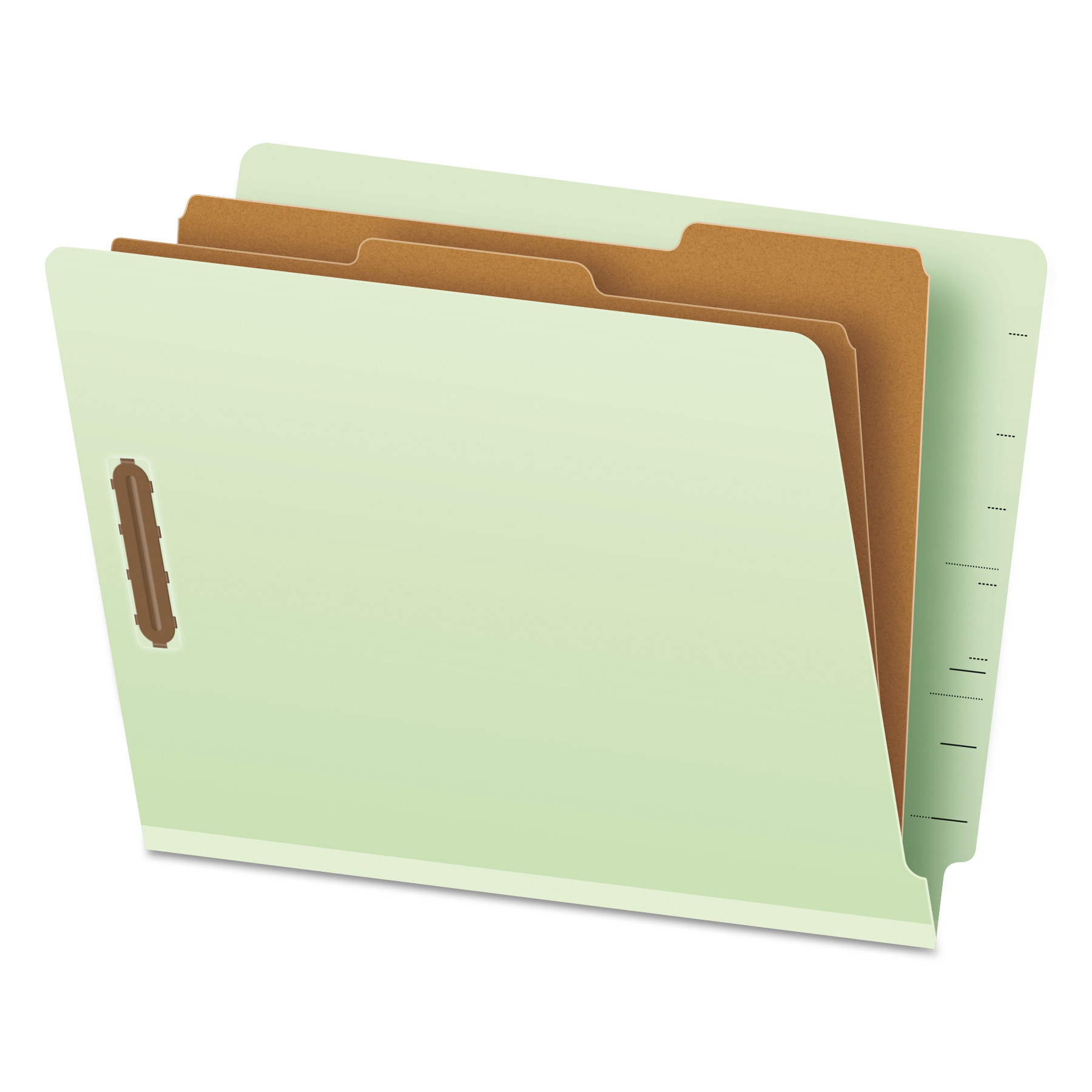 Pendaflex Letter Recycled Classification Folder - 8 1/2" x 11" - 2" Expansion - 6 Fastener(s) - 2" Fastener Capacity for Folder