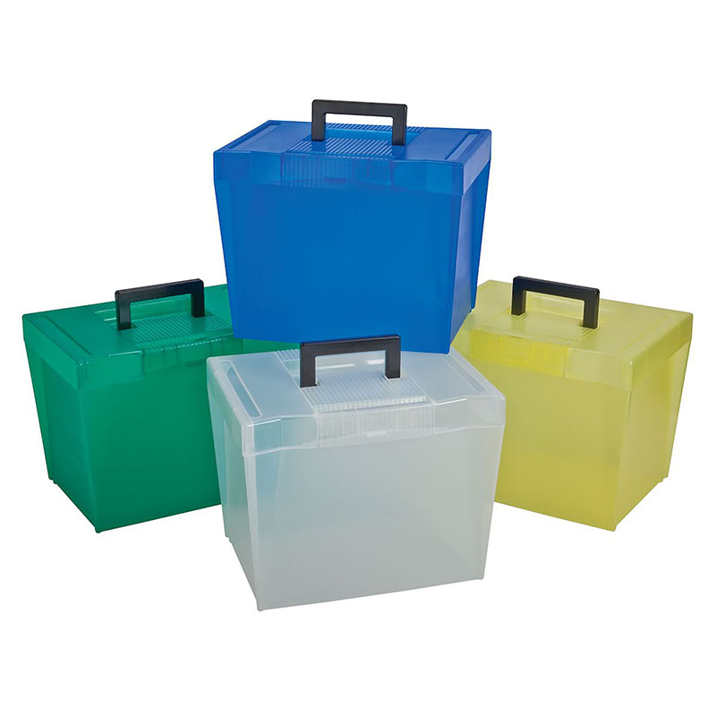 Pendaflex File Box with Handles - External Dimensions: 13.5" Width x 10.3" Depth x 10.9"Height - Media Size Supported: Letter - 