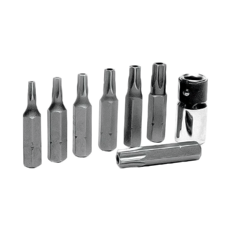 8 Pc Tamper Resis Star Bit Set