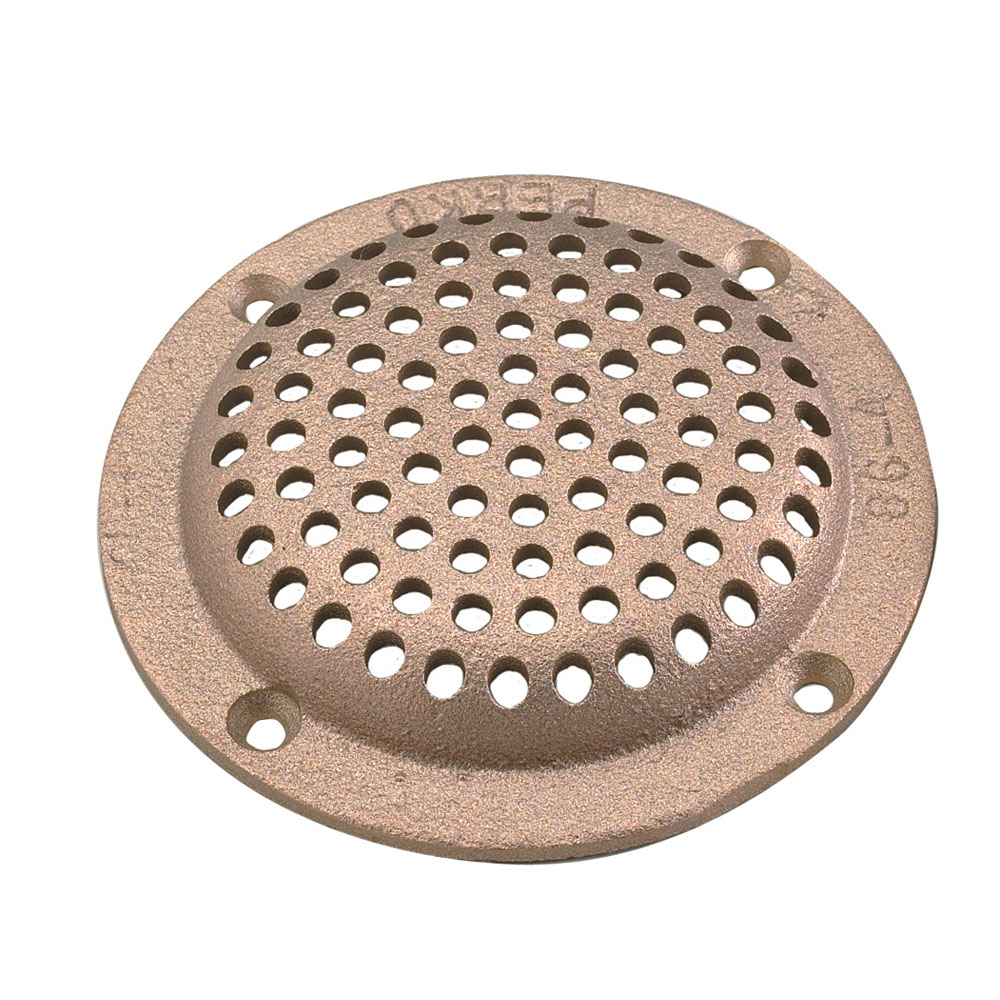 Perko 6" Round Bronze Strainer MADE IN THE USA