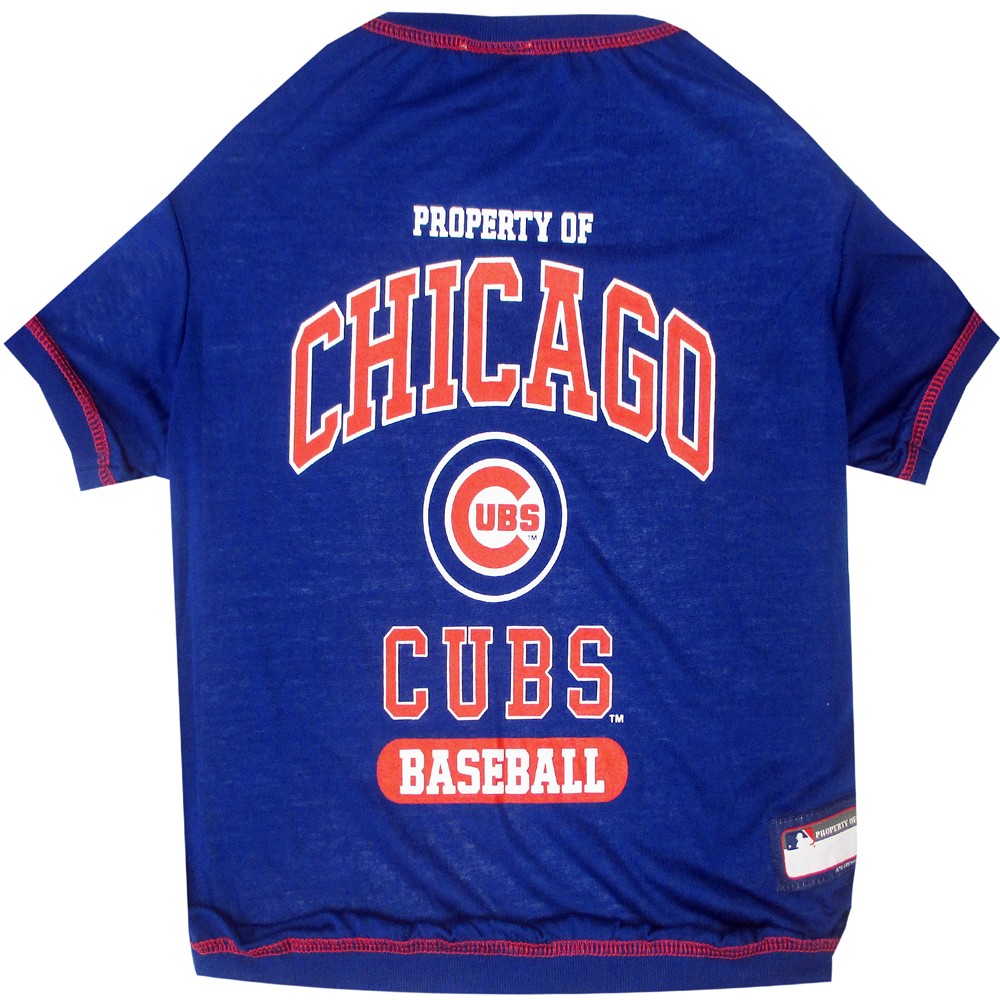 Chicago Cubs Dog Tee Shirt - Medium