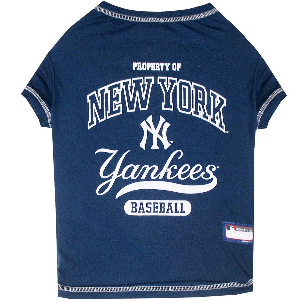 New York Yankees Dog Tee Shirt - Xtra Small