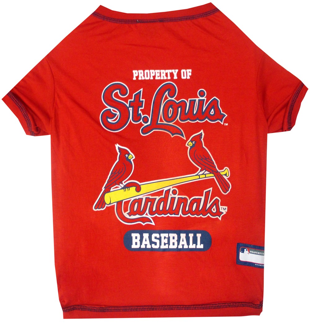 St. Louis Cardinals Dog Tee Shirt - Large
