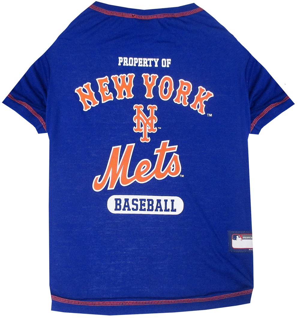 New York Mets Dog Tee Shirt - Xtra Small