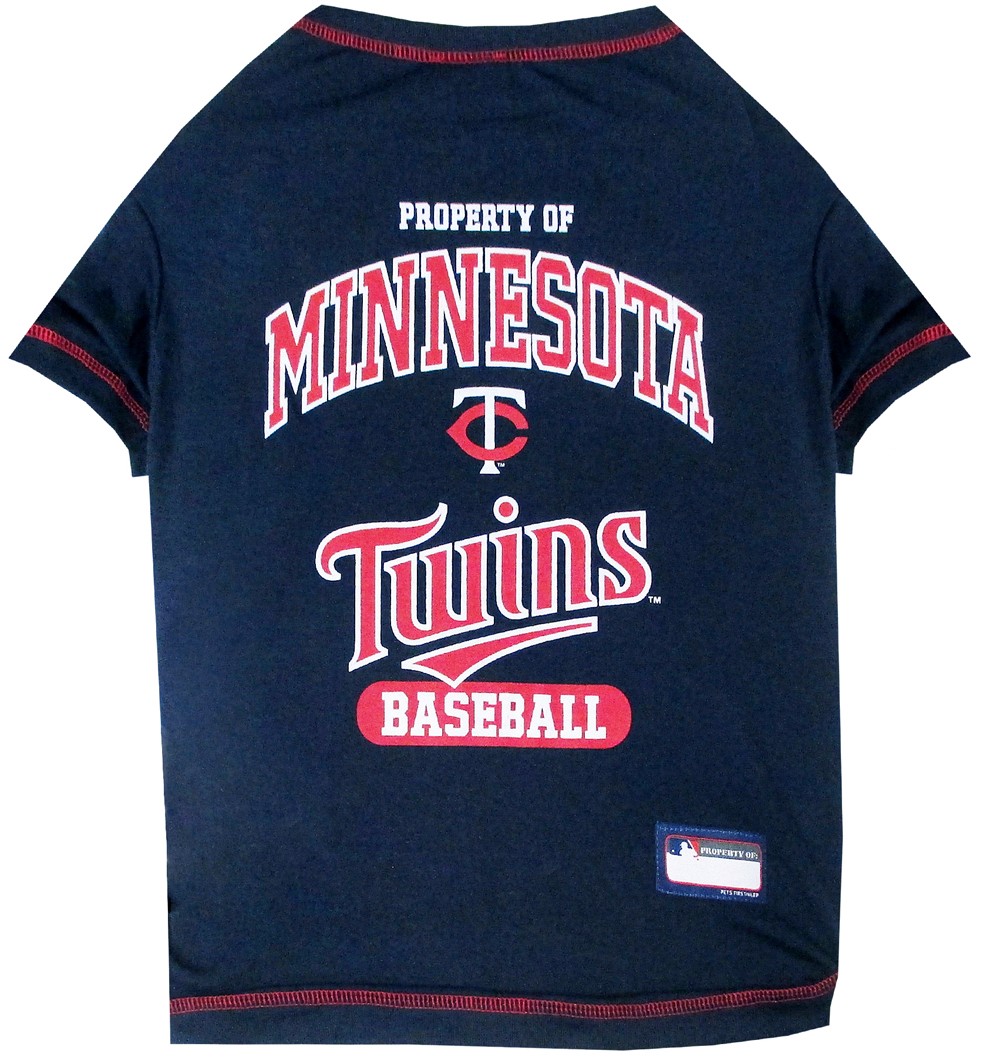 Minnesota Twins Dog Tee Shirt - Large