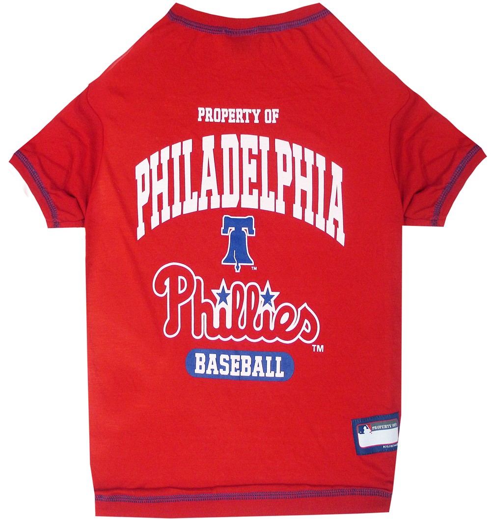 Philadelphia Phillies Dog Tee Shirt - Medium