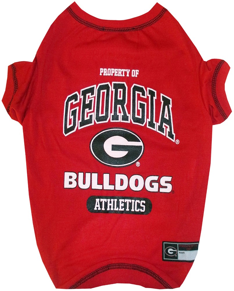 Georgia Dog Tee Shirt - Large