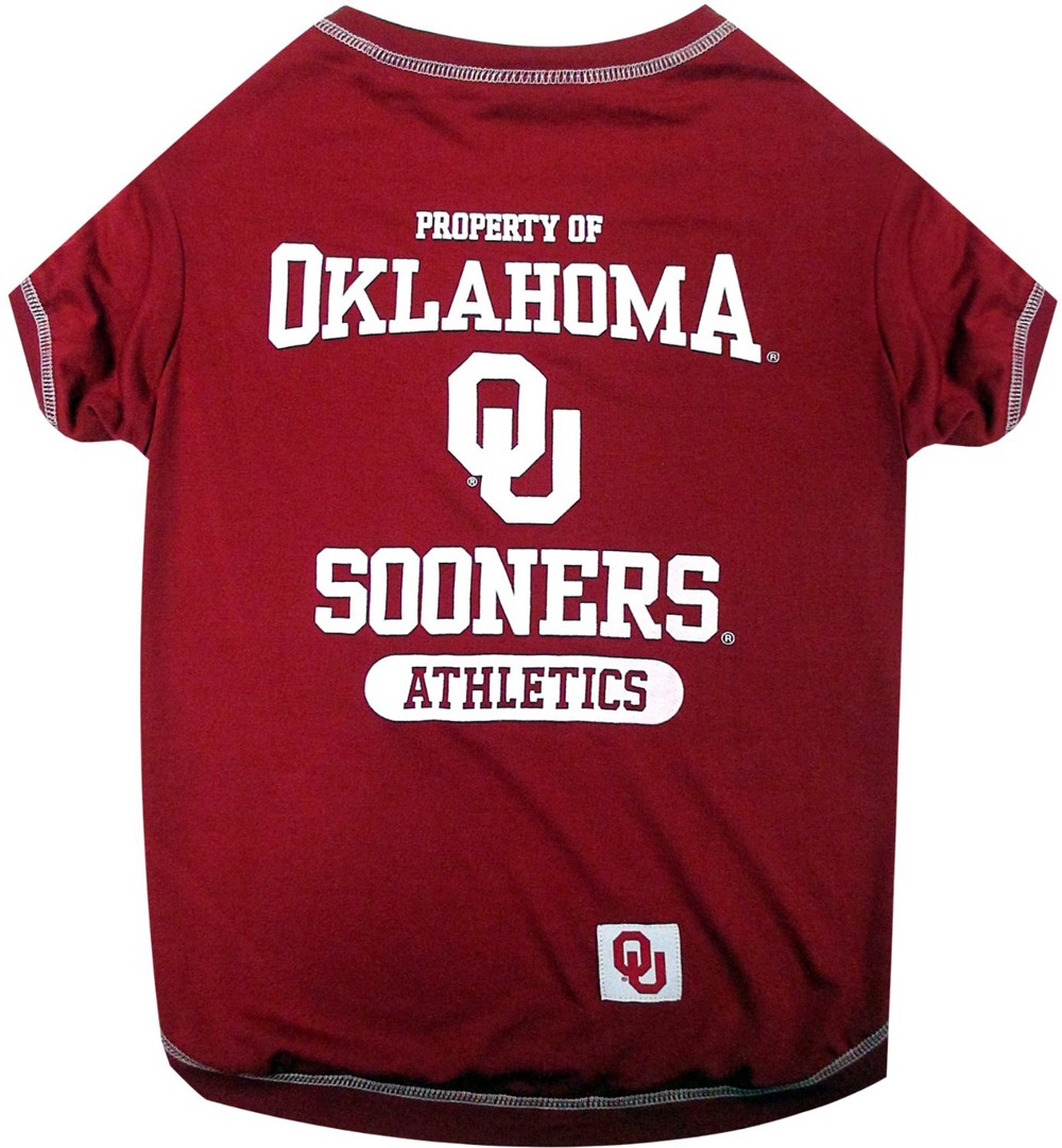 Oklahoma Sooners Dog Tee Shirt - Xtra Small