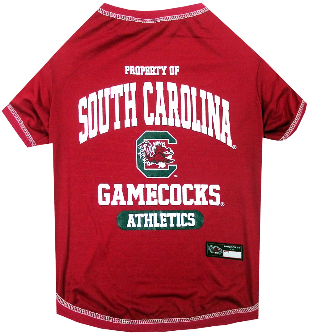 South Carolina Gamecocks Dog Tee Shirt - Xtra Small
