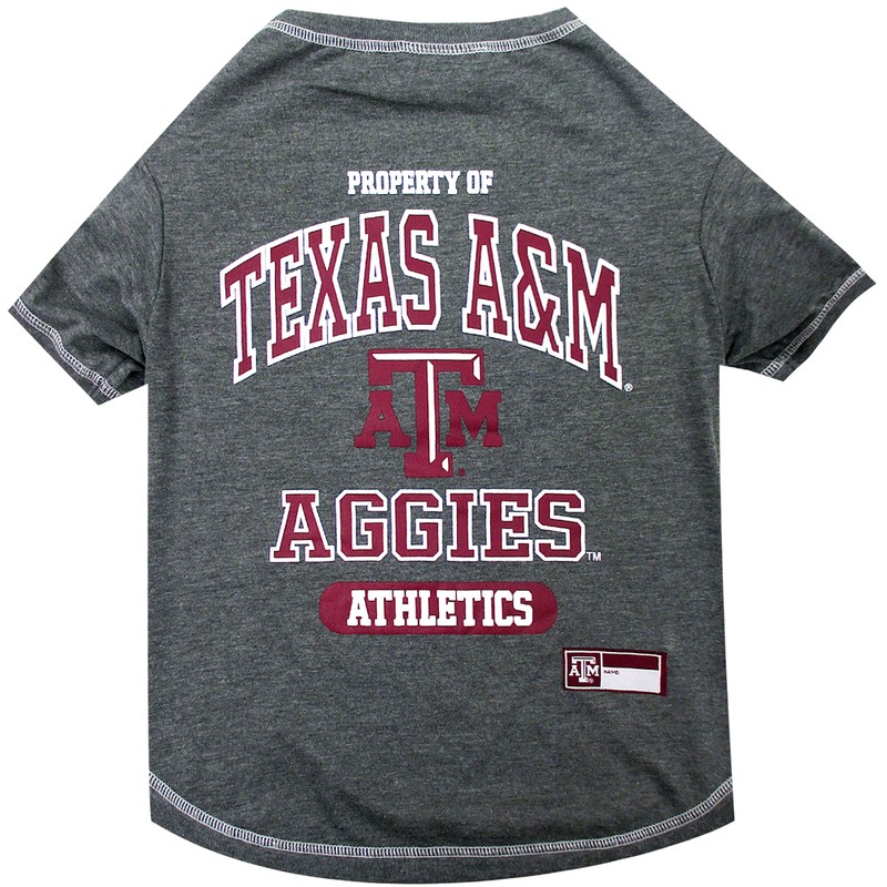 Texas A&M Dog Tee Shirt - Medium