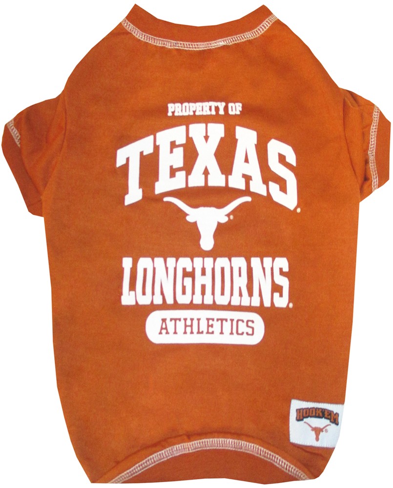 Texas Longhorns Dog Tee Shirt - Xtra Small