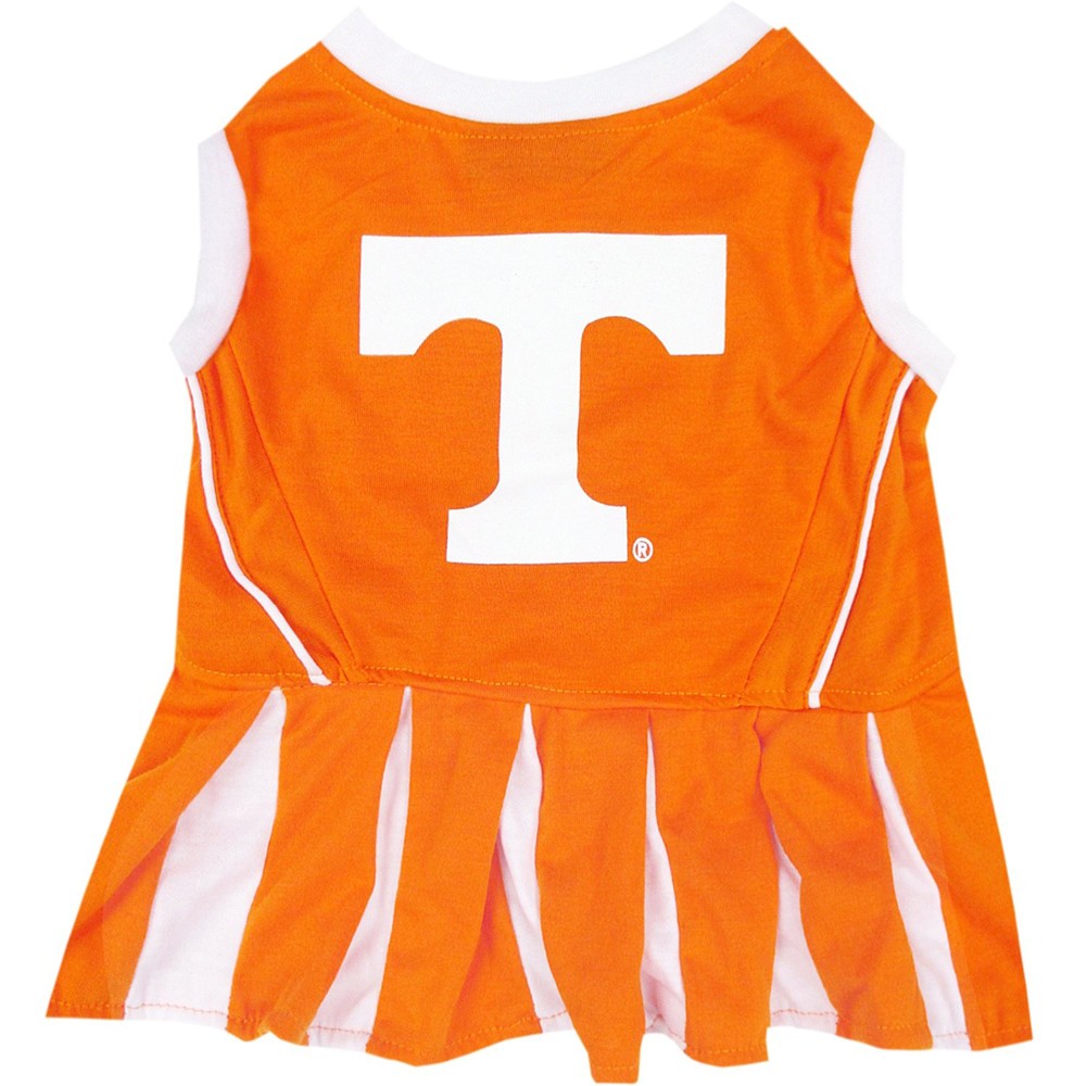 Tennessee Cheerleader Dog Dress - Small