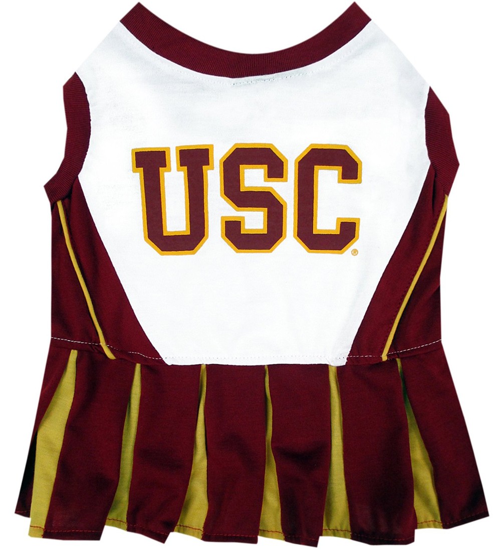 USC Trojans Cheerleader Dog Dress - Medium