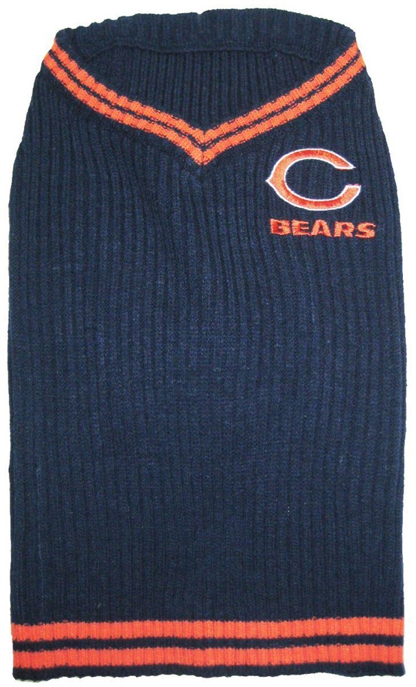 Chicago Bears Dog Sweater - Small