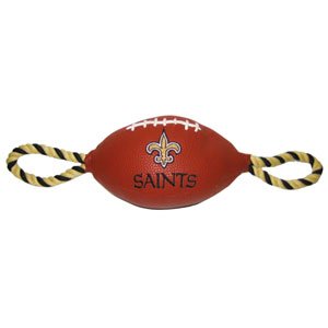 New Orleans Saints Pebble Grain Dog Toy