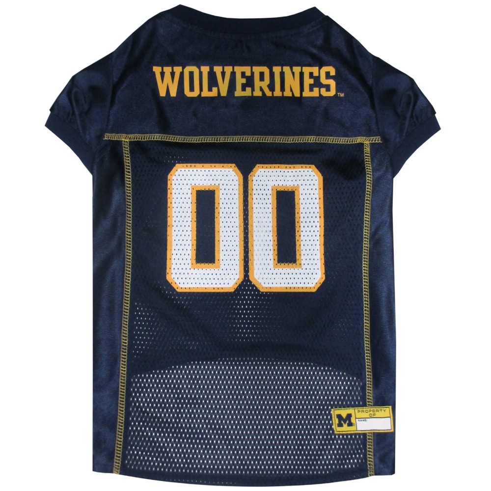 Michigan Wolverines Dog Jersey - XS