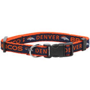 Denver Broncos Dog Collar - Ribbon