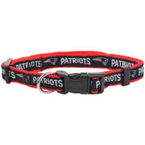New England Patriots Dog Collar - Ribbon