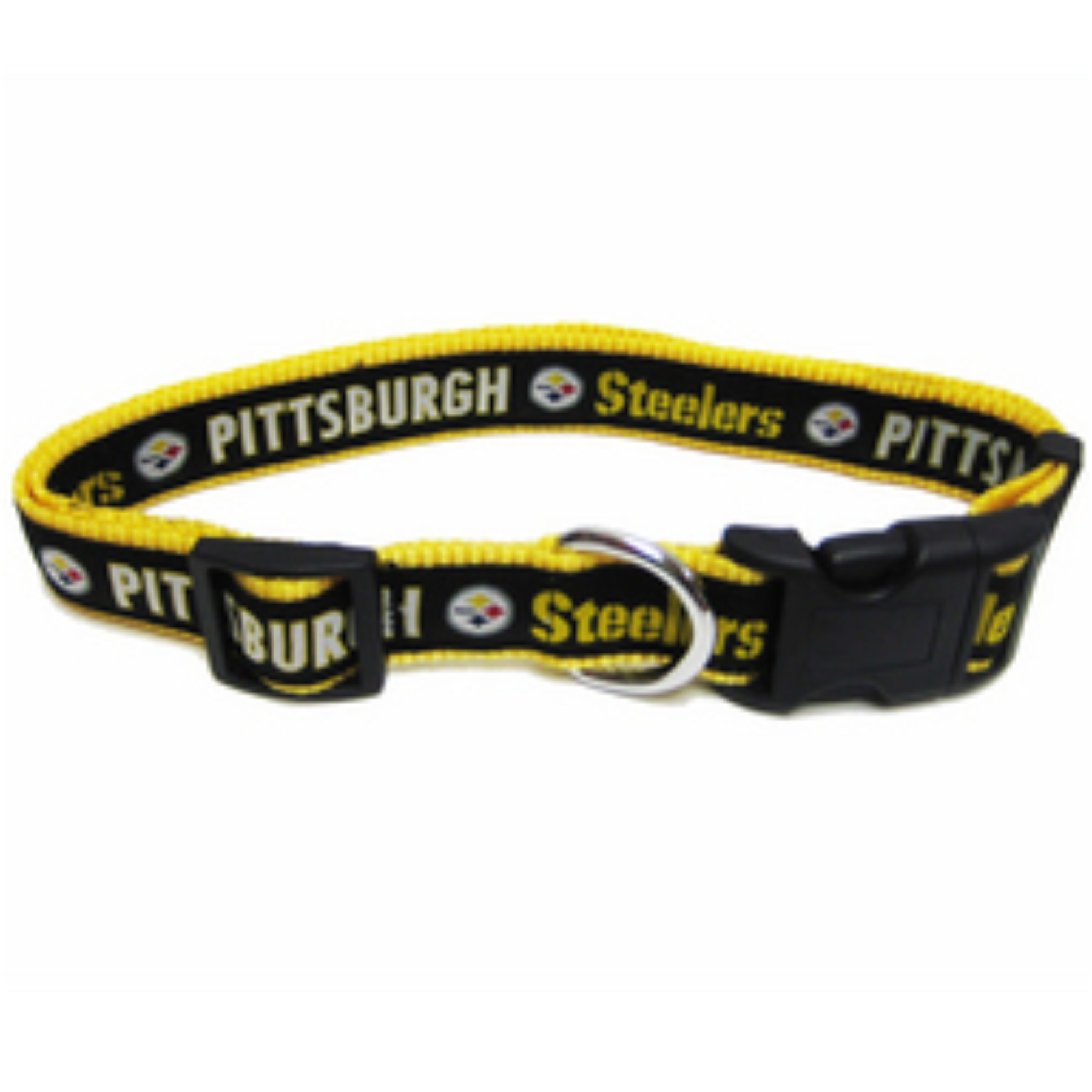 Pittsburgh Steelers Dog Collar - Ribbon