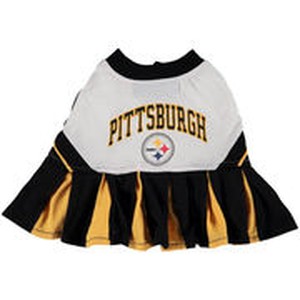 Pittsburgh Steelers Cheerleader Dog Dress