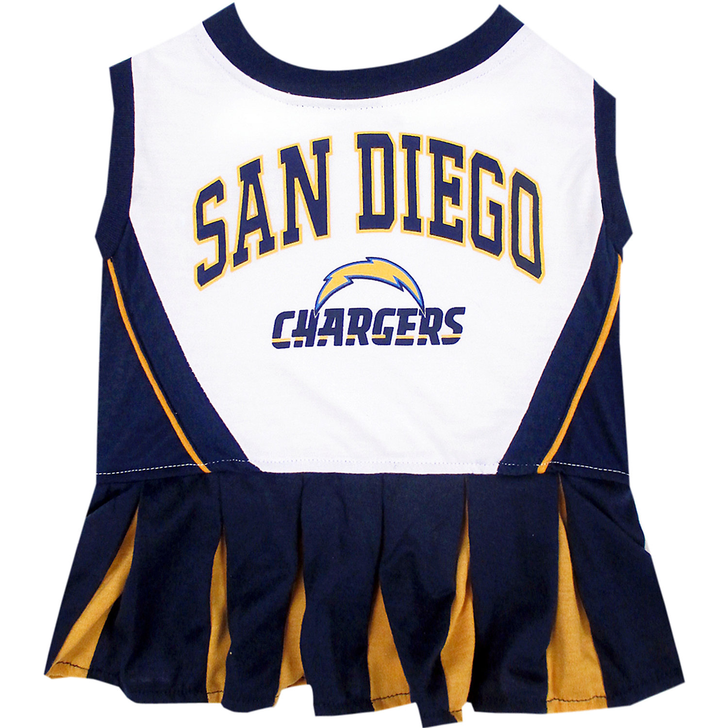 San Diego Chargers Cheerleader Dog Dress