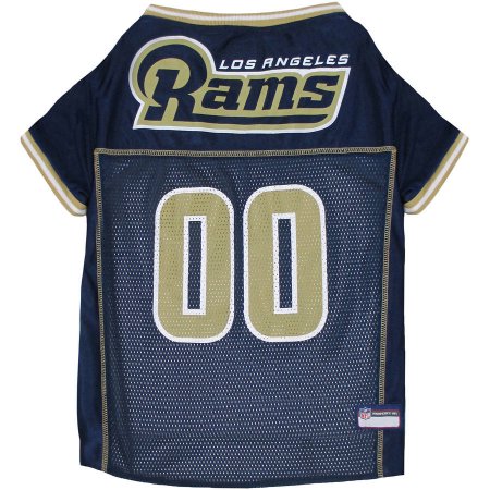 Los Angeles Rams Dog Jersey - Gold Trim