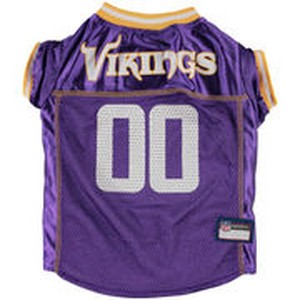 Minnesota Vikings Dog Jersey - Yellow Trim