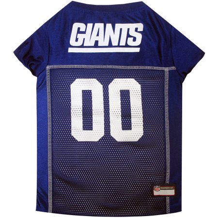New York Giants Dog Jersey - Blue Trim