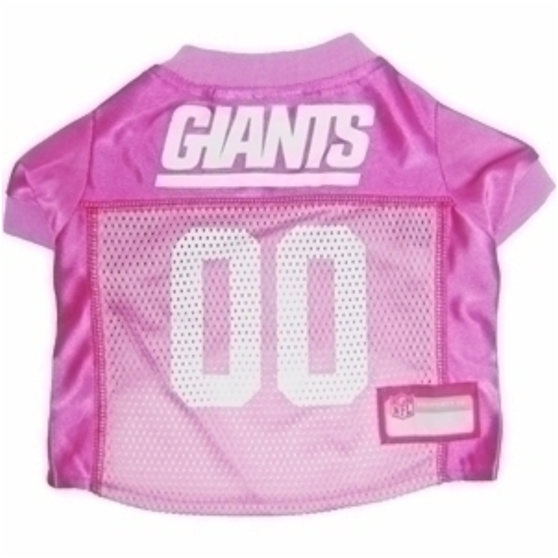 New York Giants Dog Jersey - Pink