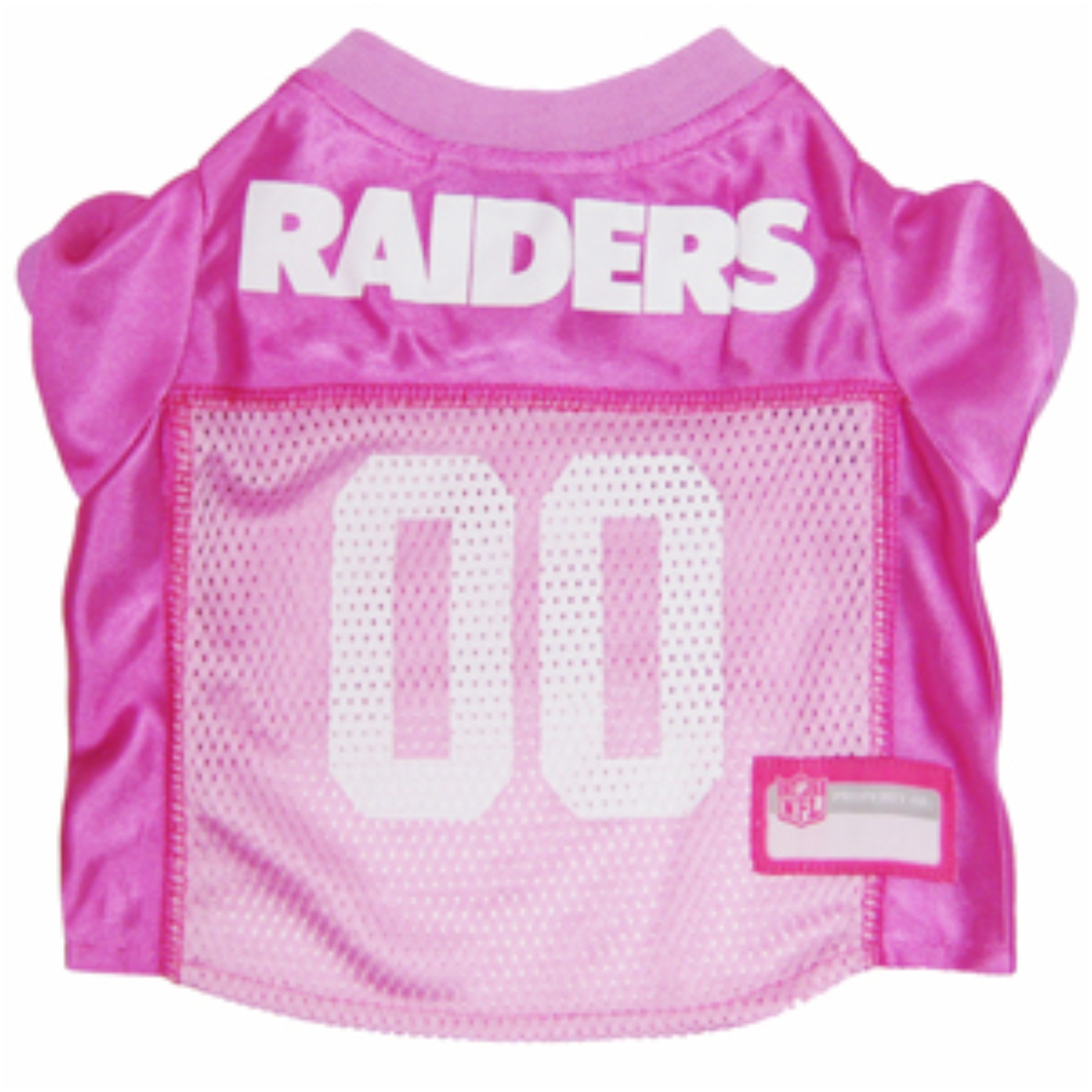 Oakland Raiders Dog Jersey - Pink