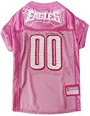 Philadelphia Eagles Dog Jersey - Pink