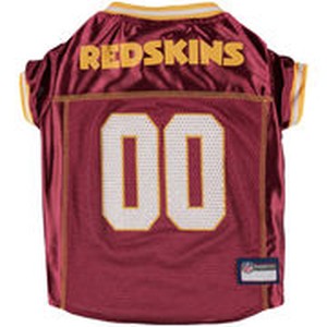 Washington Redskins Dog Jersey - Yellow Trim