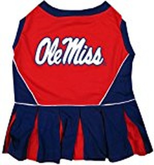 Mississippi Rebels Cheerleader Dog Dress