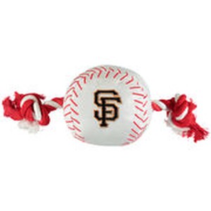 SAN FRANCISCO GIANTS Baseball Toy - Nylon w/rope