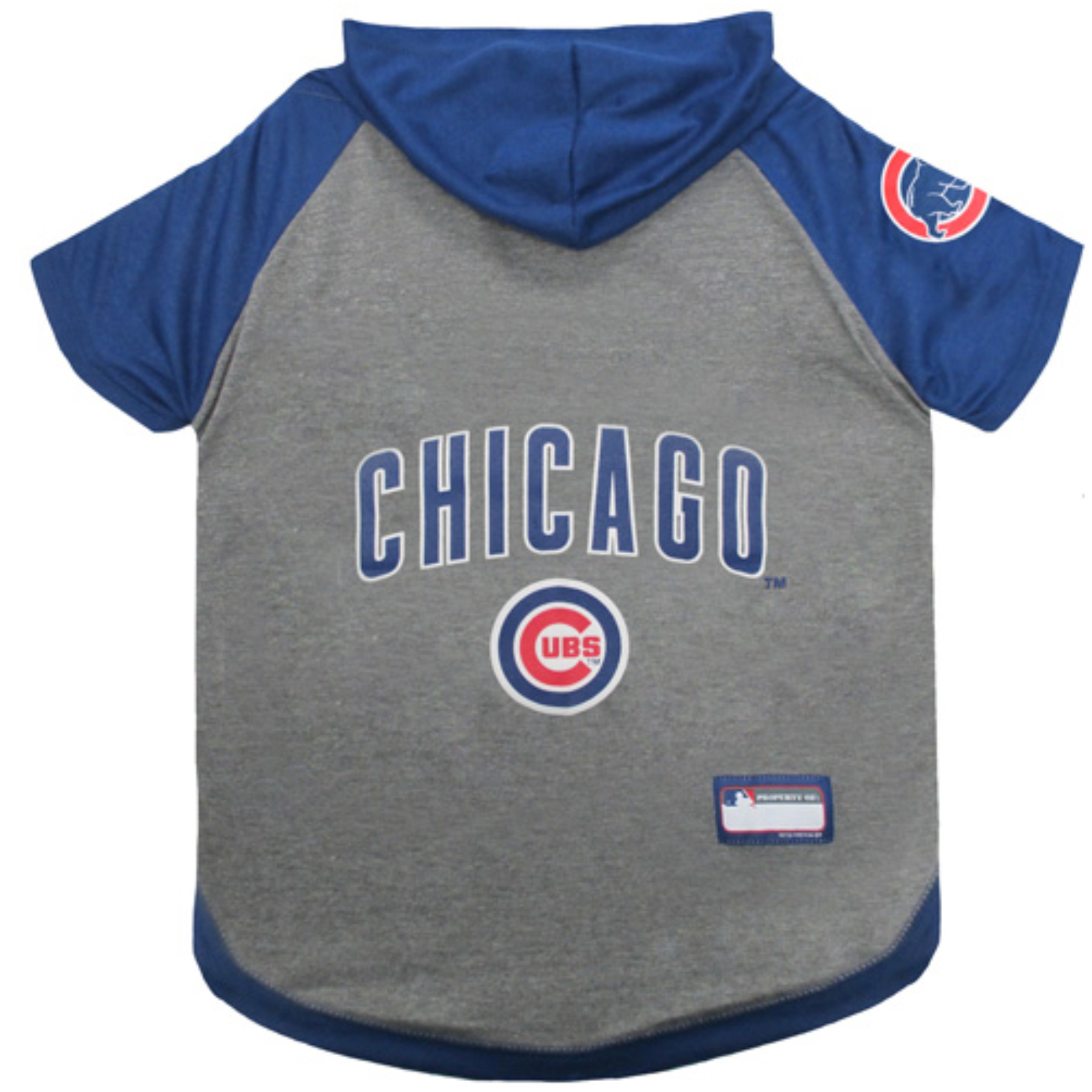 Chicago Cubs Dog Hoody Tee Shirt