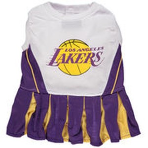 LA Lakers Cheerleader Dog Dress