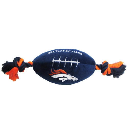 Denver Broncos Plush Dog Toy