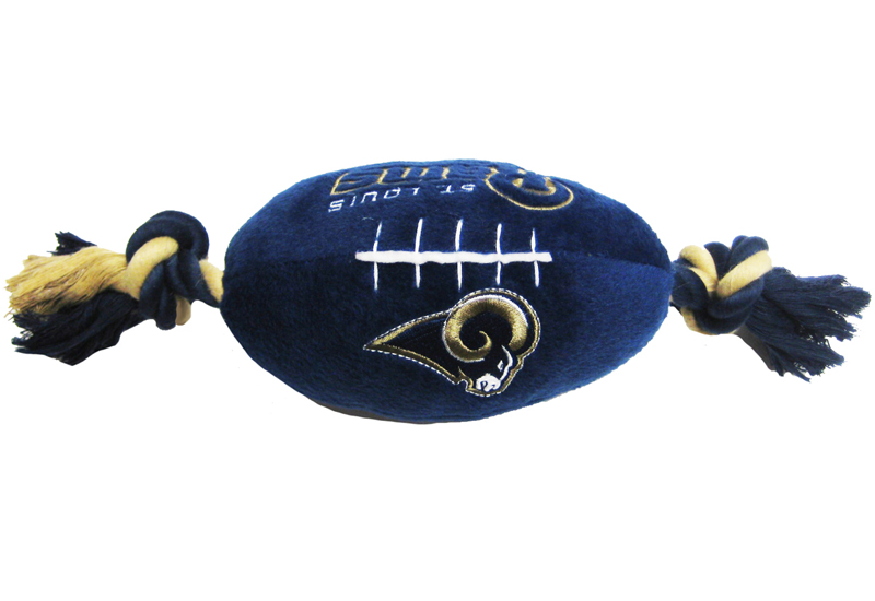 St. Louis Rams Plush Dog Toy