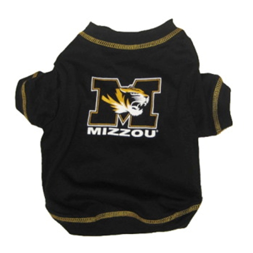 Missouri Tigers Dog Tee Shirt - Small