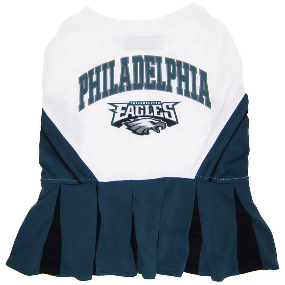 Philadelphia Eagles Cheerleader Dog Dress - Small