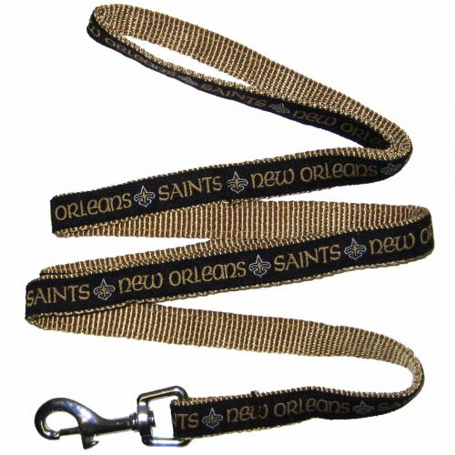 New Orleans Saints Dog Leash - Ribbon