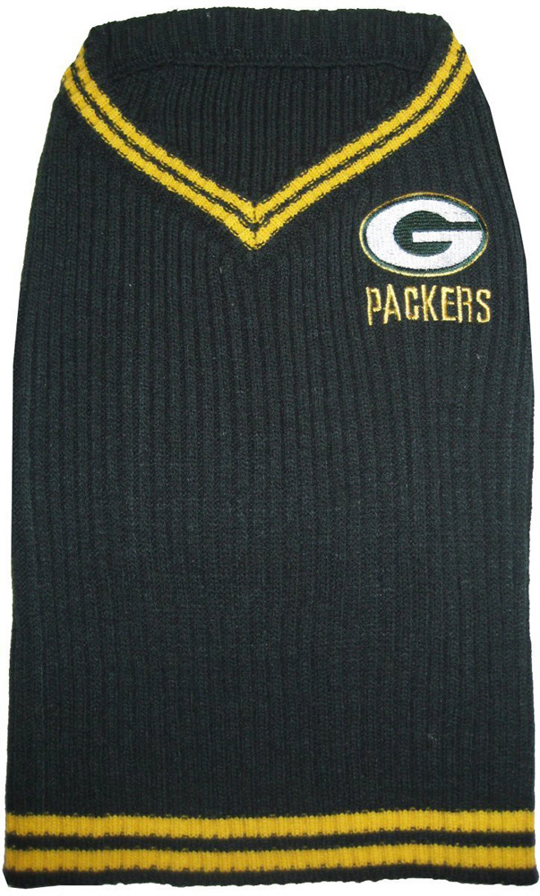 Green Bay Packers Dog Sweater - Medium
