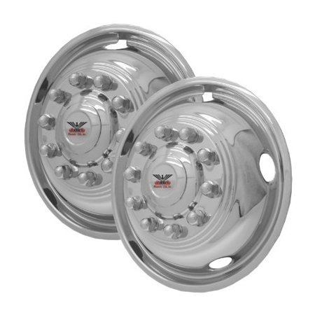 05-C FORD F450/F550 19.5IN 10LUG 5HH DOTLINER SIMULATOR FRONT SET