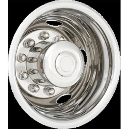 SIMULATOR REAR SET 22.5IN X 7.5IN/8.25IN 10LUG 5HH 285MM BC HUB PILOT DOT