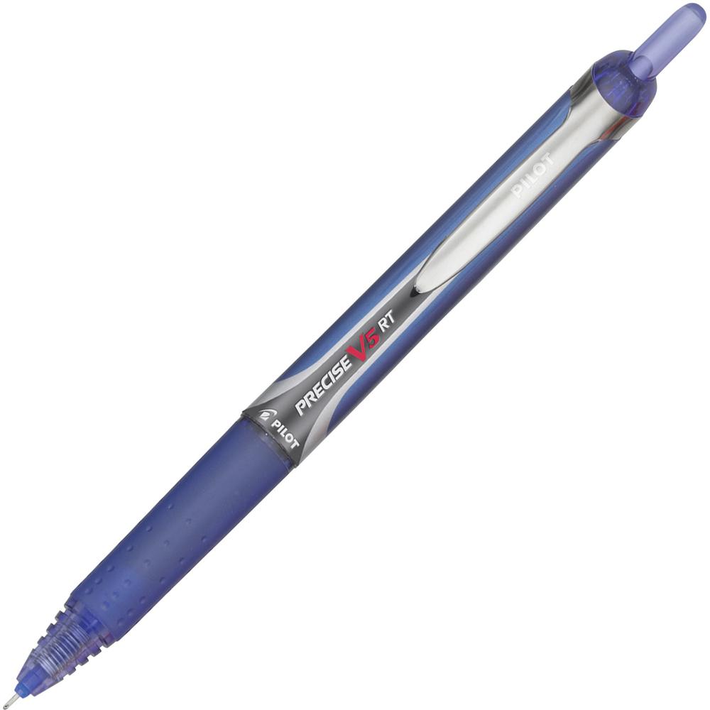 Pilot Precise V5 RT Extra-Fine Premium Retractable Rolling Ball Pens - Extra Fine Pen Point - 0.5 mm Pen Point Size - Needle Pen