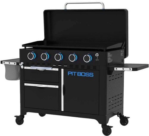 PIT BOSS ULTIMATE 5 BURNER GRIDDLE WITH CABINET  PB5BGD2