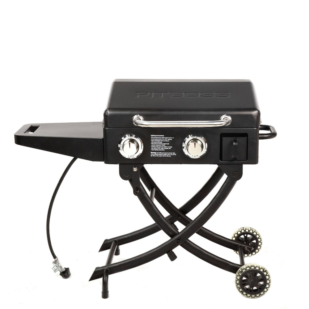 PIT BOSS SPORTSMAN PORTABLE 2BURNER GRIDDLE WITH LEGS