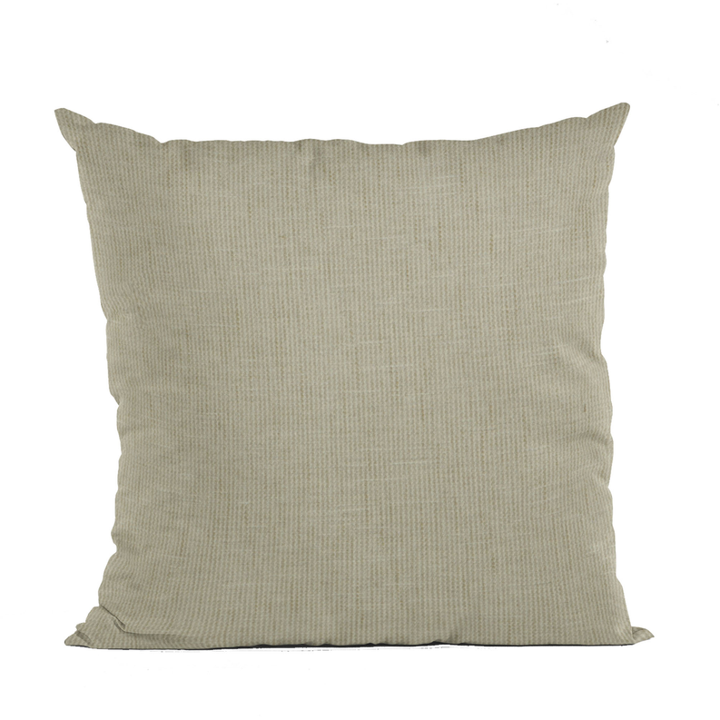 Plutus Waffle Textured Solid, Sort Of A Waffle Texture Luxury Throw Pillow Double sided  24" x 24" Stonewash