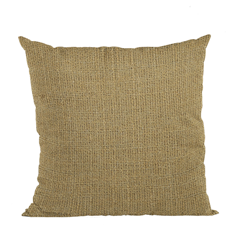 Plutus Wall Textured Solid, With Open Weave. Luxury Throw Pillow Double sided  22" x 22" Desized
