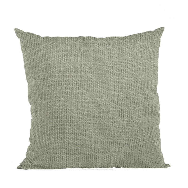 Plutus Wall Textured Solid, With Open Weave. Luxury Throw Pillow Double sided  20" x 36" King Flint